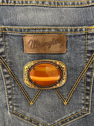 Vintage Stone Buckle