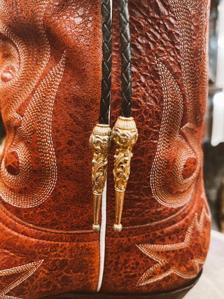 Hand Painted Bolo Tie