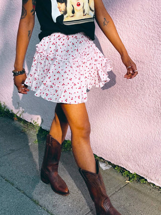 Cherry On Top Mini Skirt