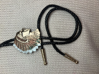 Native Head Bolo Tie