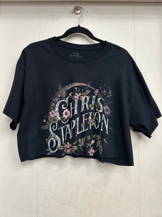 Chop Shop Chris Stapleton Cropped T-Shirt