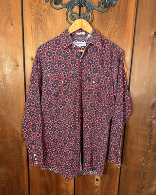 Vintage Corral West Ranchwear Men’s Snap Up Shirt - Medium