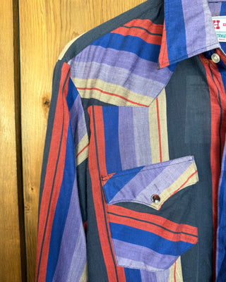 Vintage Men's H Bar C Ranchwear Snap Up - Medium