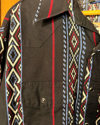 Vintage Men's Wrangler Snap Up - X-Large