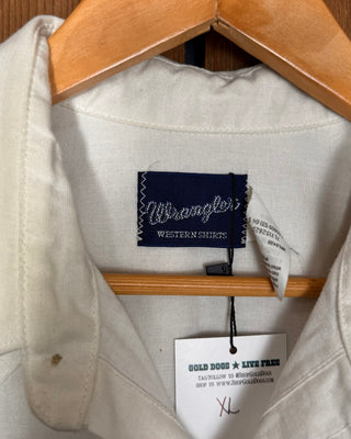 Vintage Men's Wrangler Snap Up - X-Large