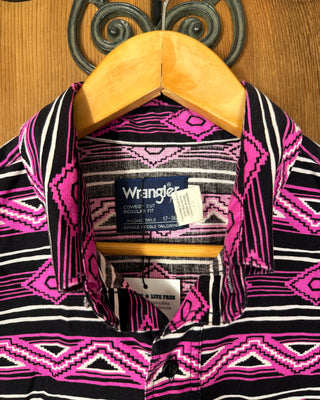Vintage Men's Wrangler Western Button Up - Large