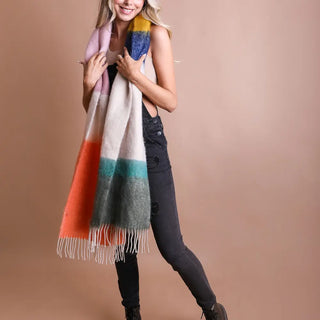Aspen Faux Mohair Scarf