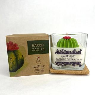Cactus flower & Jade Soy Wax Candle