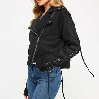 Stevens Lace Up Jacket