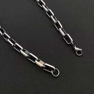 Long Haul Men's Stainless Steel Chain Necklace