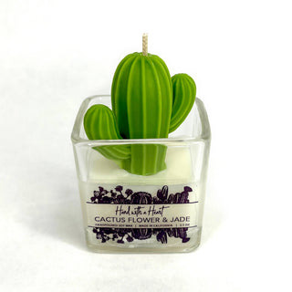 Cactus flower & Jade Soy Wax Candle