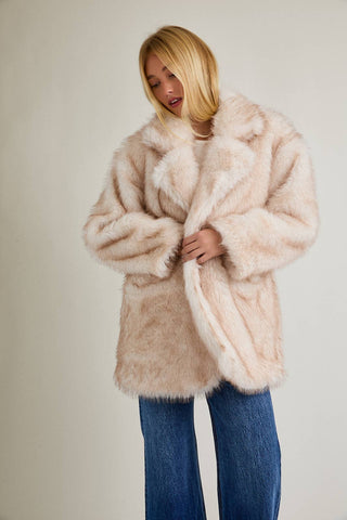 Walk This Way Faux Fur Jacket
