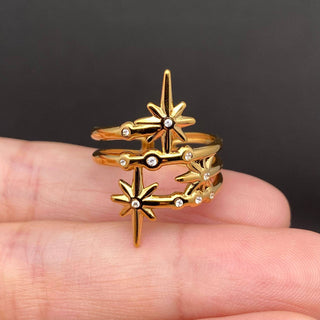 18k After Midnight Ring
