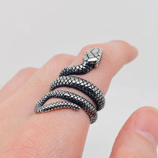 Snake Stainless Steel Ring