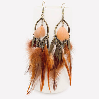 Free Bird Feather Earrings