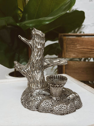 Metal Cactus Incense Burner