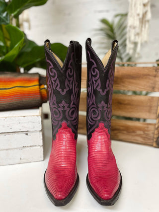 Justin Cowboy Boots Women's Size 7.5