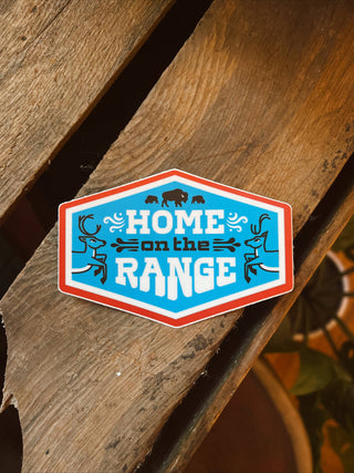 Home on the Range Sticker