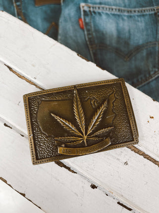 Homegrown Belt Buckle