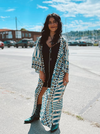 Take Me Away Kimono Duster