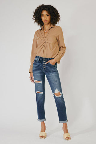 Avery High Rise Girlfriend Jeans