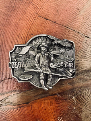 Colorado 1988 Commemorative Belt Buckle