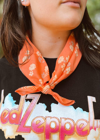 Sadie Floral Printed Bandana