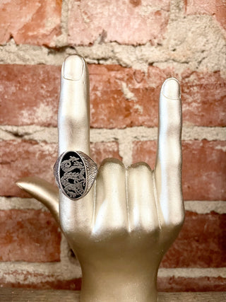 Dragon Biker Ring