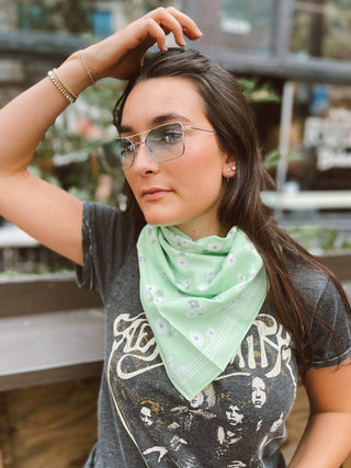 Sadie Floral Printed Bandana